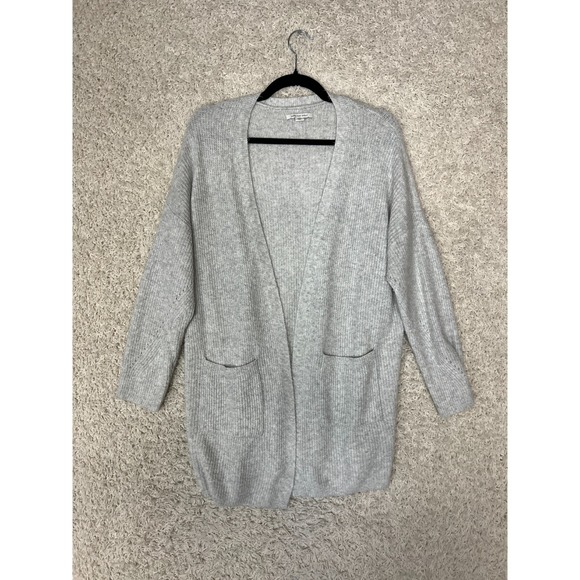 American Eagle Outfitters Sweaters - American Eagle Cardigan Sweater Womens XS / S Gray Open Casual Comfy Cozy Soft